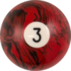 Black Marble Replacement Ball - #3